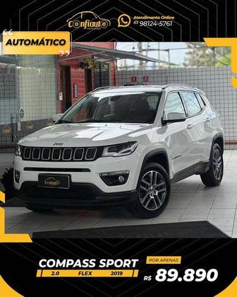 JEEP COMPASS 2.0 16V FLEX SPORT AUTOMÁTICO
